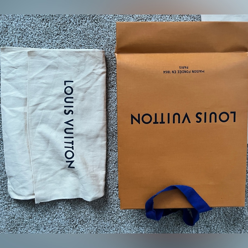 LV dust bag shopping bag